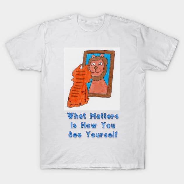 How You See Yourself T-Shirt by ConidiArt